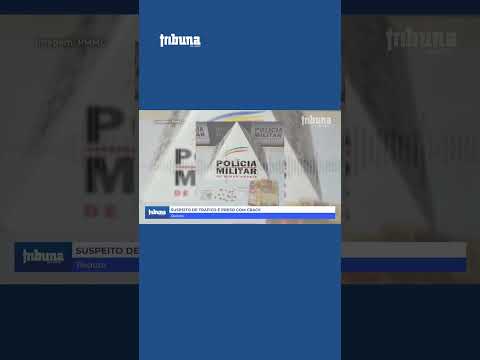 PM prende jovem de 22 anos suspeito de tráfico de drogas em Reduto