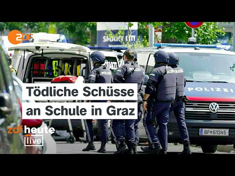 Amoklauf in Graz - was bisher bekannt ist I ZDFheute live