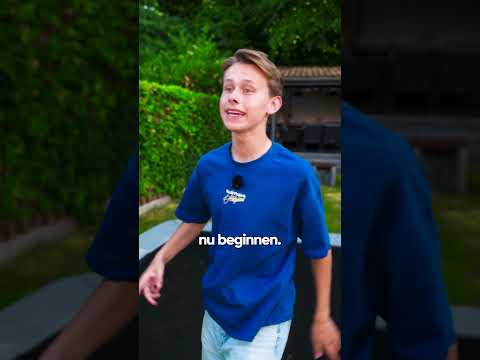 Springen in tuin van Matz Akkermans!🤑🤸 Hoeveel zakgeld krijg jij?💰