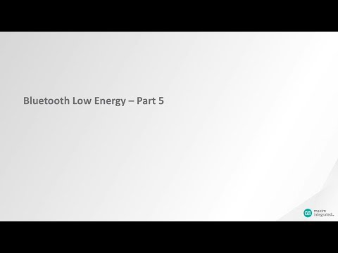 Introduction of Bluetooth Low Energy—Part 5