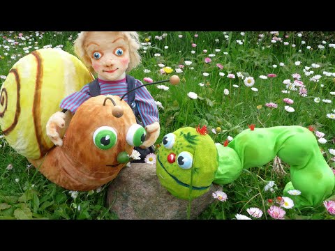 Die kleine Raupe | Online-Kindertheater | Schnuppe Figurentheater