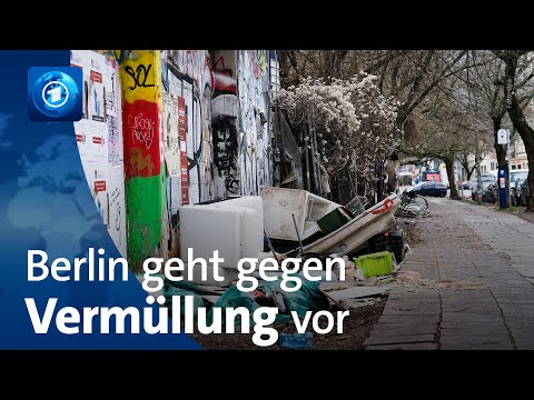 Höhere Strafen: Berlin geht gegen Vermüllung der Stadt vor