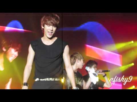 [HD FANCAM] 121211 SuperShowcase - BTOB My Girl - Minhyuk, Hyunsik, Changsub Focus