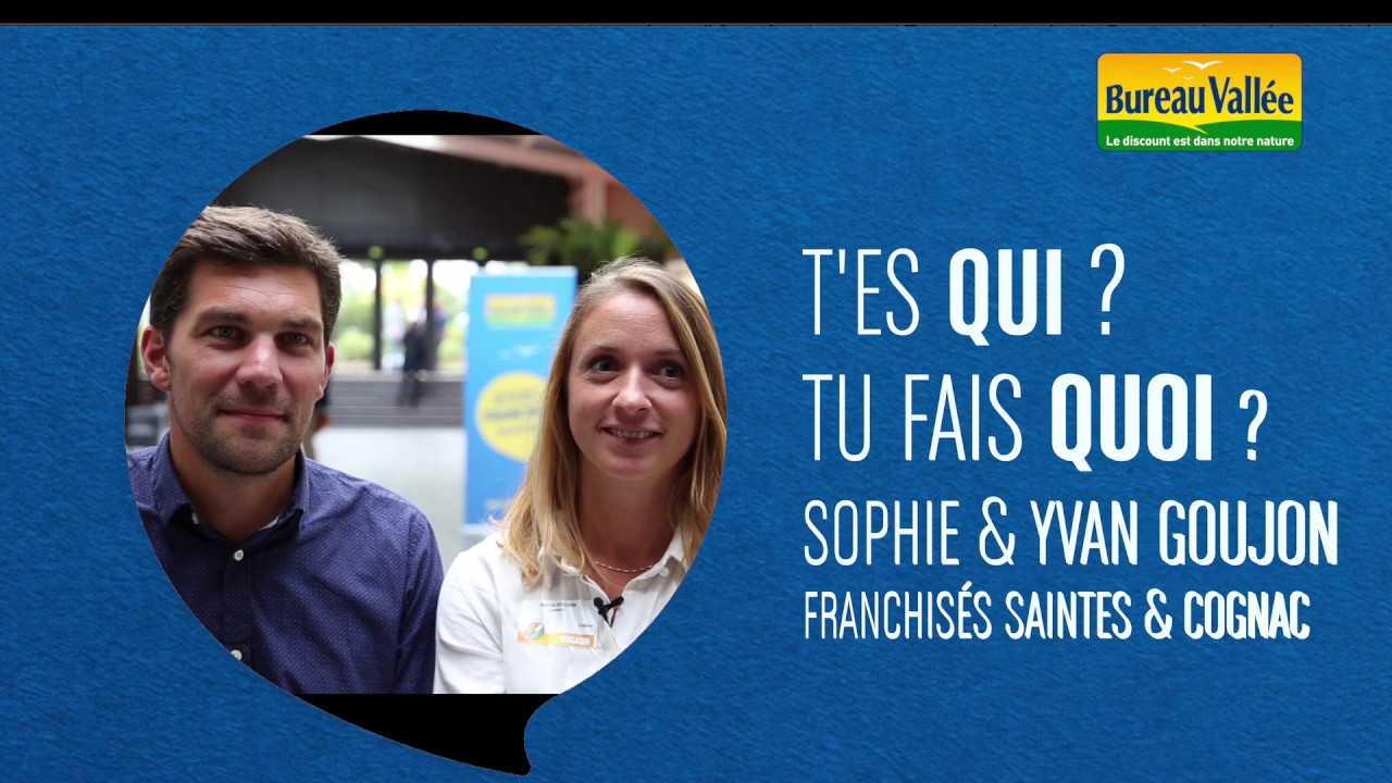 Témoignage de Sophie et Yvan, franchisés Bureau Vallée à Saintes et Cognac