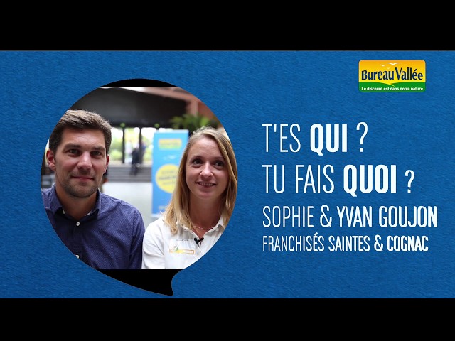 Témoignage de Sophie et Yvan, franchisés Bureau Vallée à Saintes et Cognac