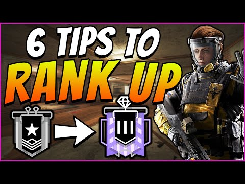 *DO THIS* 6 Tips To Rank Up Fast in Rainbow Six Siege - Guide 2022