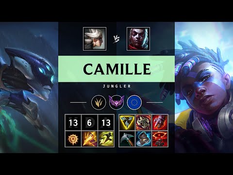 Camille Jungle vs Ekko - EUW Master Patch 25.S1.3
