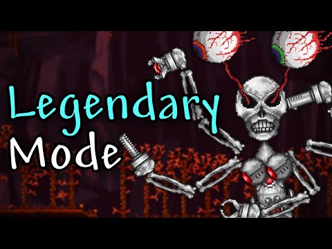 ALL BOSS CHANGES in LEGENDARY MODE in Terraria 1.4.4