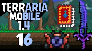 Terraria Mobile 1.4 - Explorando a Dungeon, Obsidian Lock box e Night Edge! (16) (+DOWNLOAD)