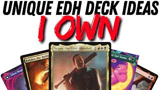 5 UNIQUE and POWERFUL Commander Decks I Own: EDH Deck Building