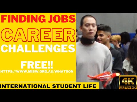 ⁴ᴷ CQUniversity Tackling career challenges | FREE! Workshop Melbourne International Student Week