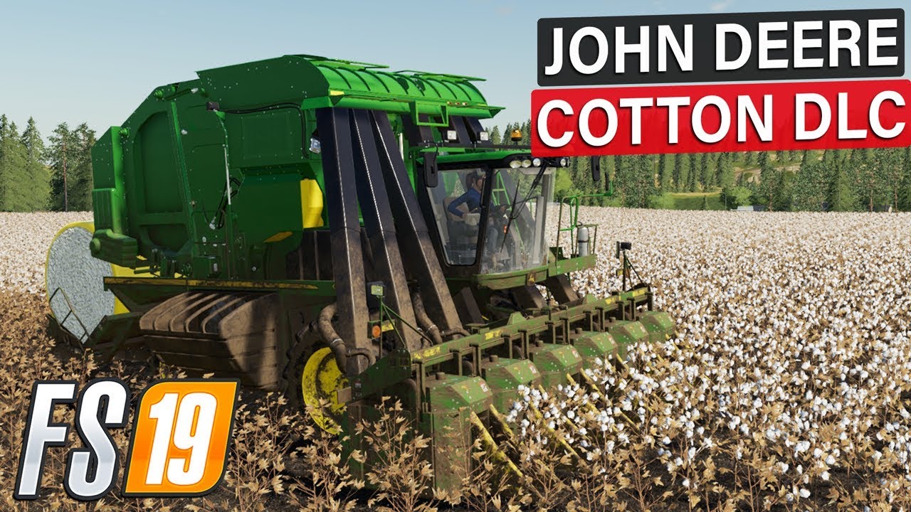John Deere Cotton DLC İlk Oynanış - Farming Simulator 19