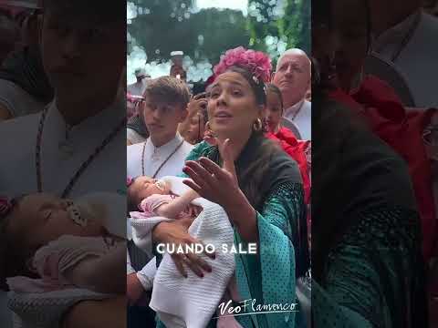 Pilar Bogado camino de Moguer 2024