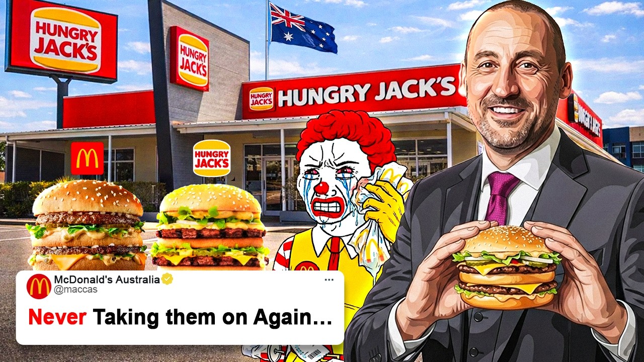 Why Maccas is Now Terrified of Hungry Jack's