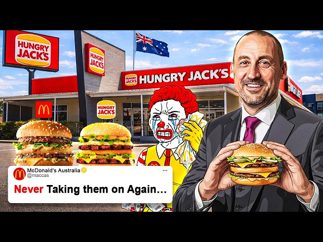 Why Maccas is Now Terrified of Hungry Jack's