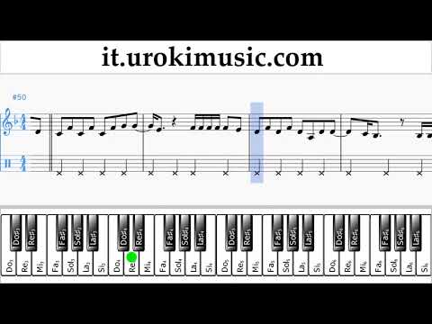 Lezioni di Pianoforte (mano destra) Carlos Vives, Sebastian Yatra - Robarte un Beso Tutorial