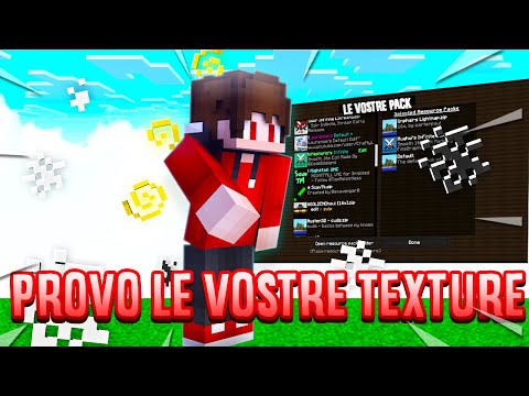 HO PROVATO LE VOSTRE TEXTURE MEME nelle BEDWARS...