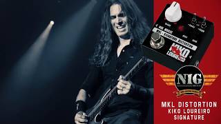 Video thumbnail for Kiko Loureiro demonstra seu pedal Signature MKL Distortion NIG/GNI by NIG Music