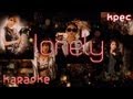 2NE1 - Lonely English Version [karaoke] 