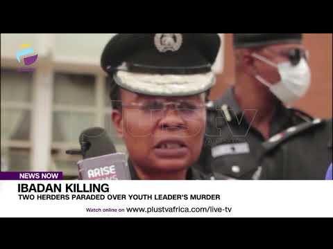 Ibadan Killing: Two Herders Paraded Over Youth Leader's Murder | NEWS