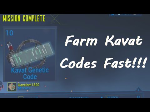 How to Get Kavat Genetic Codes! Warframe 2022 Cat Code Farming Guide
