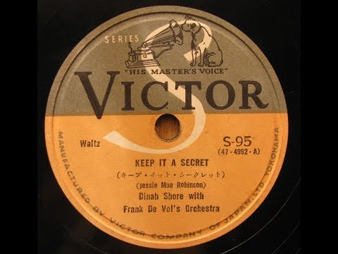 Dinah Shore - Keep It a Secret (1952)