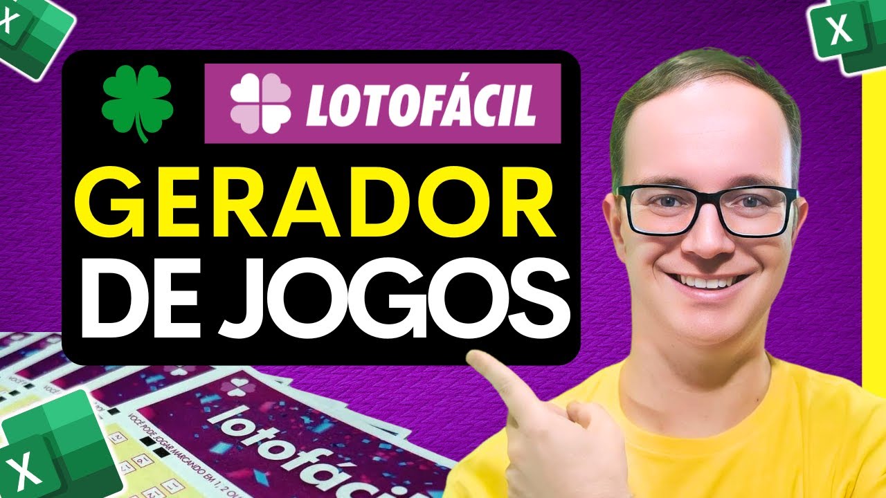 Como Criar Gerador de Jogos da Lotofácil no Excel [Automático ]