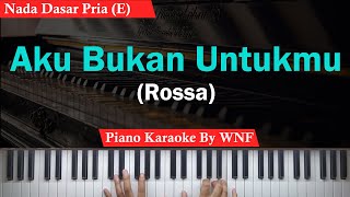 Download lagu Rossa - Aku Bukan Untukmu Karaoke Male Key/Pria mp3