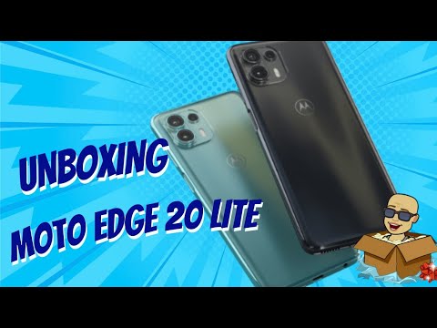 Moto Edge 20 Lite Unboxing