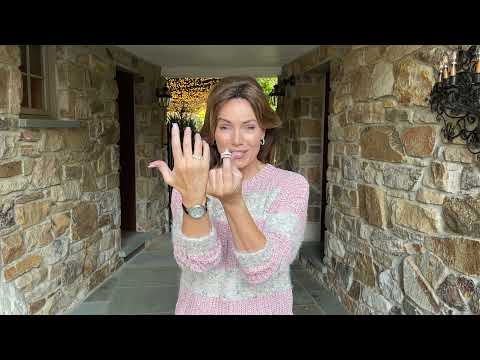 Couture Inspired Staggered Stack Ring