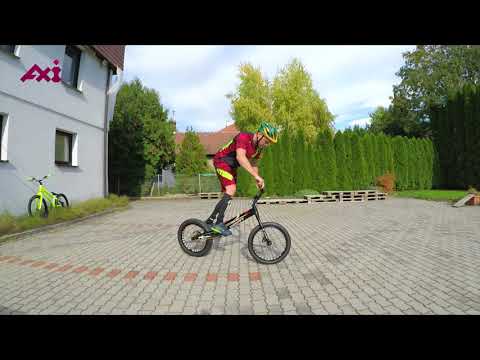 First Attempts: Back Wheel Turn with 20" Echo Trials Bike