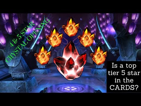 4 and 5 Star Crystal Opening - What's in the cards?