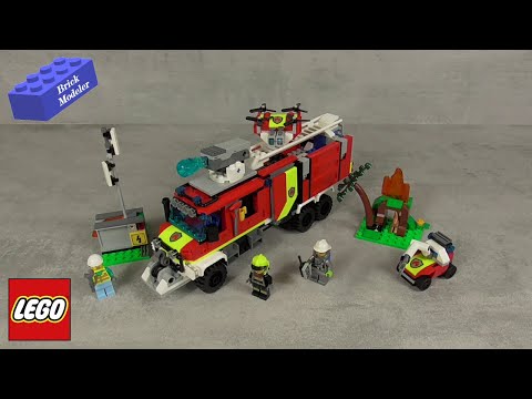 Lego City 60374 - Fire Command Truck - Speedbuild