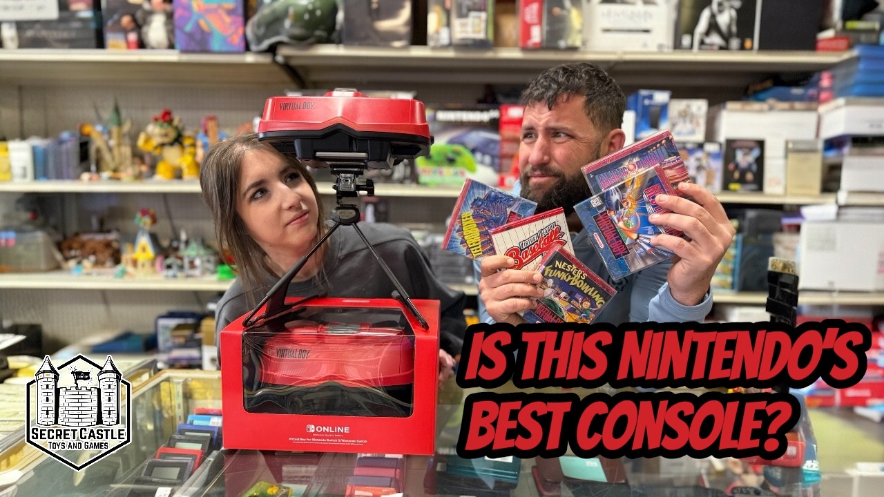 Nintendo Switch Online Virtual Boy Unboxing