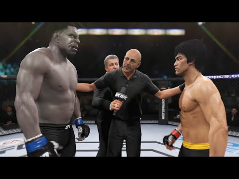 Bruce Lee vs. Dark Hulk (EA Sports UFC 2)