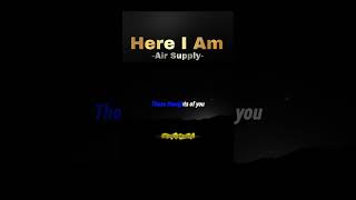 Download lagu Here I Am  #karaokeminus #airsupplykaraoke #karaoke #musiclyrics #music #karaokemusic  #karaokesongs mp3