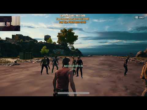 PlayerUnknown's Battlegrounds Jan. 12, 2018 pt8 - The Worst Gunplay EVER! LOL
