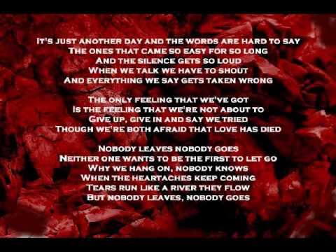 Bobbie Cryner - Nobody Leaves ( + lyrics 1996)