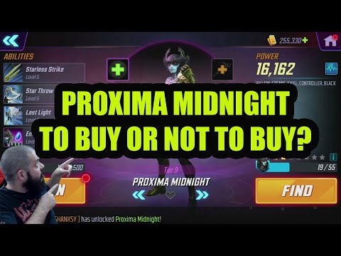Proxima Midnight! To Buy Or Not To Buy! Orb Opening and Character Showcase!