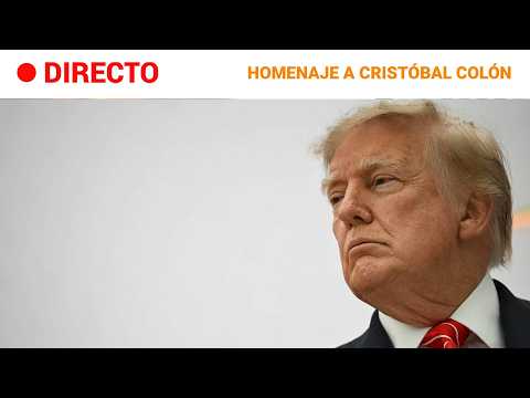 🔴DIRECTO | Trump honra a Cristóbal Colón en la Casa Blanca | RTVE Noticias