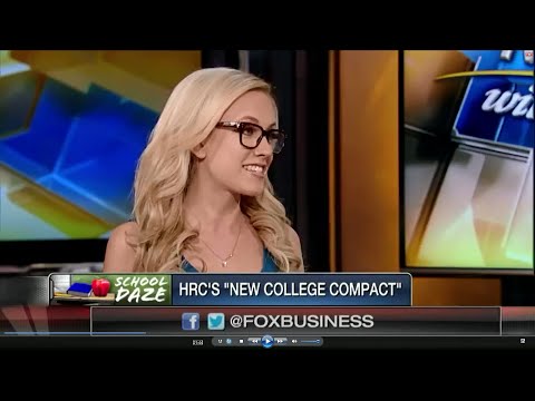08-11-15 Kat Timpf on Mornings with Maria - Hillary's $350B College Plan