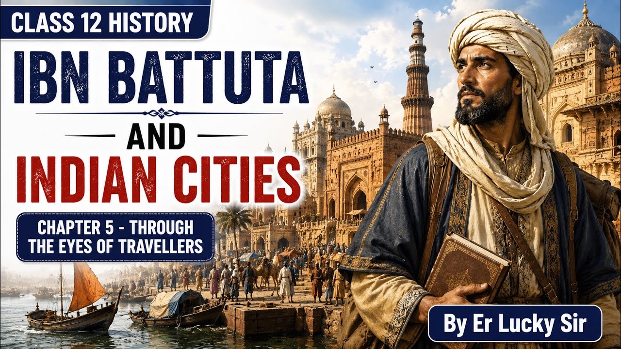 Ibn Battuta and Indian Cities - Delhi and Daulatabad | Through the Eyes of Travellers | Class 12