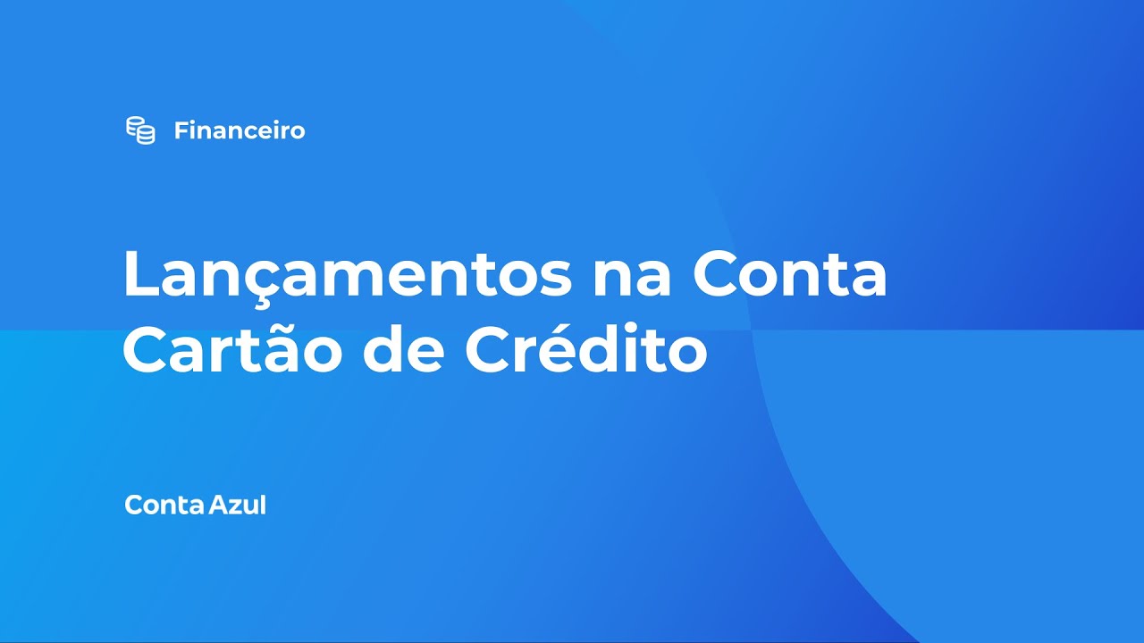 Lançamentos na Conta Cartão de Crédito