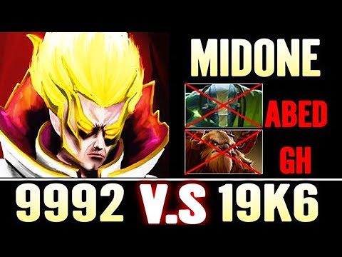 MidOne 10K MMR Invoker vs Abed + GH 19K IMPOSSIBLE MISSION [Must Watch] Dota 2