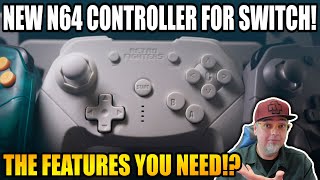 Is This NEW Bluetooth N64 Controller Perfect For The Nintendo Switch?