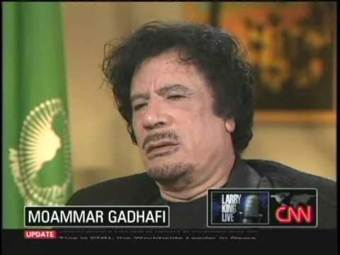 Moammar Gadhafi on Larry King 9/28/09 3 of 5