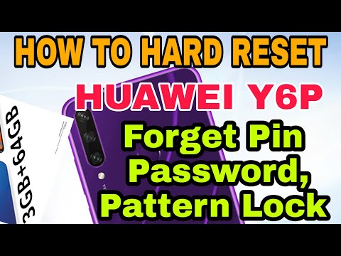 How to Hard Reset Huawei Y6p | Hard Reset Huawei Y6p | Factory reset Y6p | JP Mobile Tech