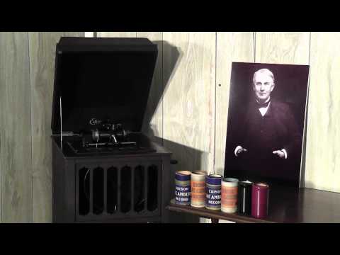 Edison blue amberol cylinder 2029 - National Emblem March by NY Military Band