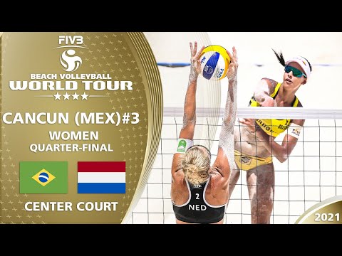 Agatha/Duda vs. van Iersel/Ypma - Women's QF | Full Match | 4* Cancun 2021 #3
