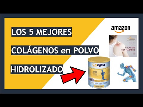 💪5 Mejores COLAGENOS hidrolizados en POLVO con Vitamina C Magnesio y Ácido Hialurónico Amazon Marcas